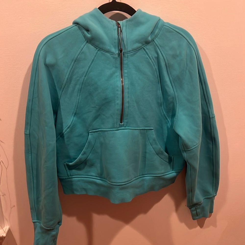 Lululemon scuba oversized half zip hoodie size small/x-small